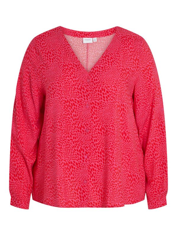 Vila Vila Риза 14085264 Розов Regular Fit
