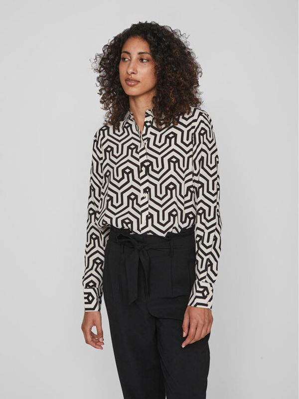 Vila Vila Риза 14088606 Черен Oversize