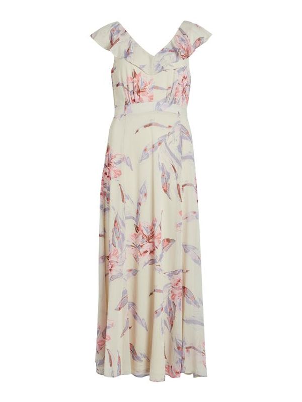 Vila Vila Рокля 14063829 Сив Box Fit