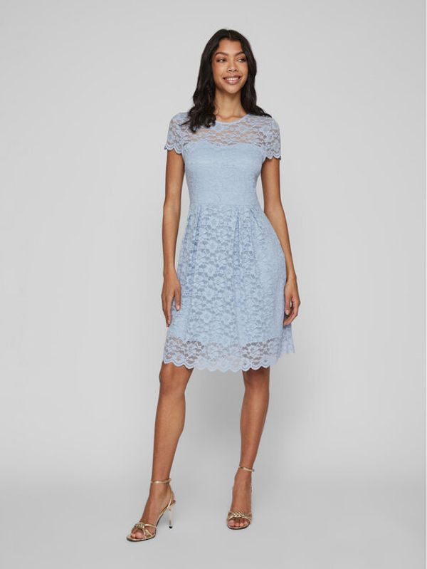 Vila Vila Рокля 14067460 Син Loose Fit
