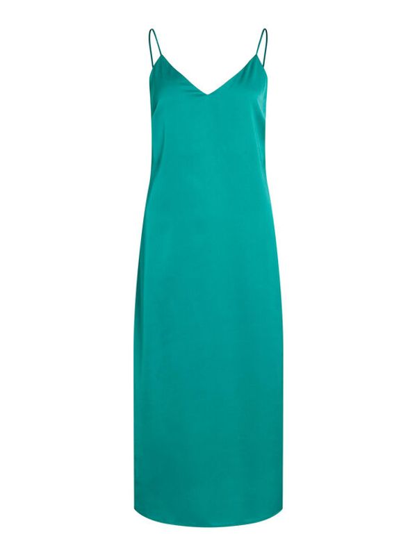 Vila Vila Рокля 14078679 Зелен Regular Fit