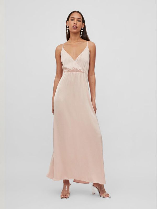 Vila Vila Рокля 14084505 Розов Regular Fit