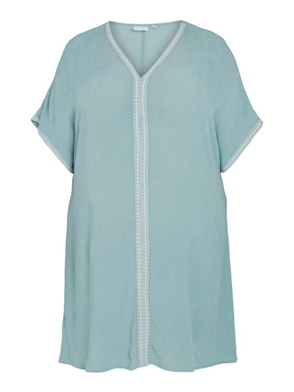 Vila Vila Рокля 14085160 Зелен Regular Fit