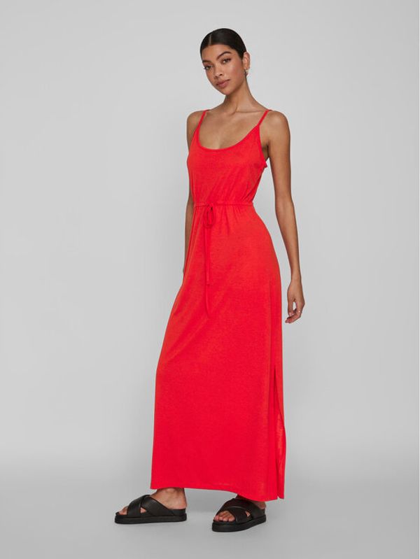 Vila Vila Рокля 14085163 Червен Regular Fit