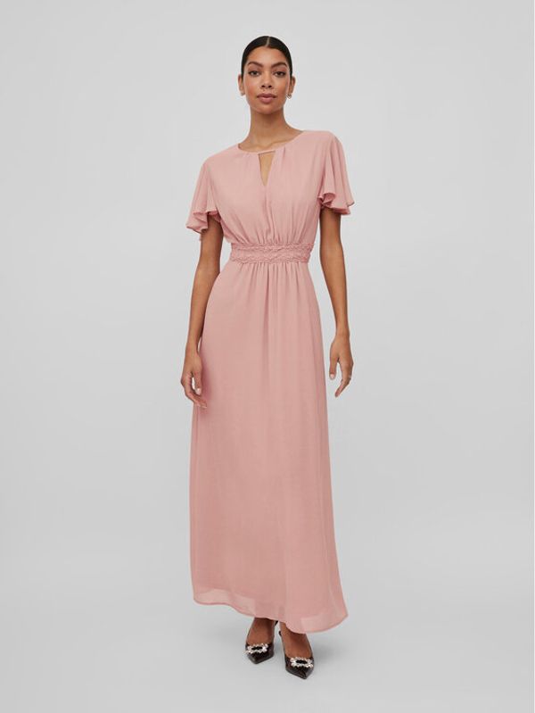 Vila Vila Рокля 14085174 Розов Regular Fit
