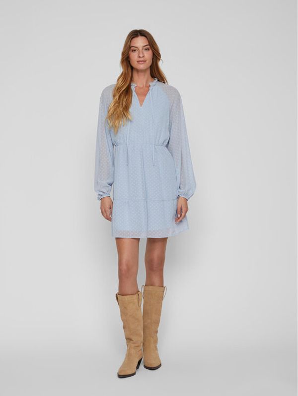 Vila Vila Рокля 14085826 Син Regular Fit