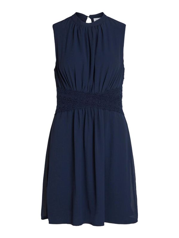 Vila Vila Рокля 14086134 Син Regular Fit