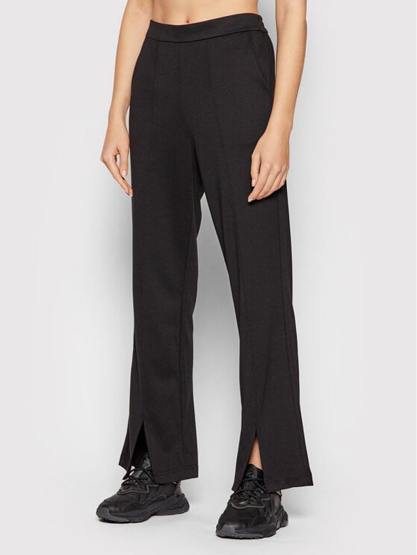 Vila Vila Текстилни панталони Amerone 14068865 Черен Relaxed Fit