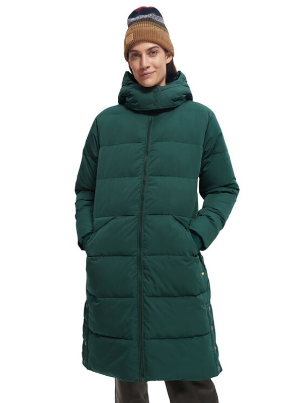 Visconi Scotch & Soda Пухено яке 168761 Зелен Regular Fit