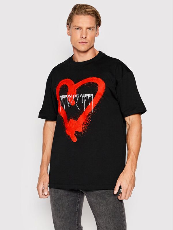 Vision Of Super Vision Of Super Тишърт VS00056STMMA Черен Regular Fit