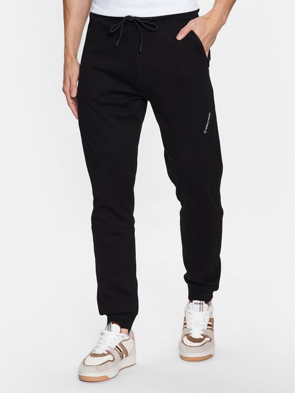 Volcano Volcano Долнище анцуг N-Baso M28071 Черен Regular Fit