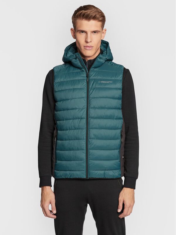 Volcano Volcano Елек V-Lixir M24082-W23 Зелен Regular Fit