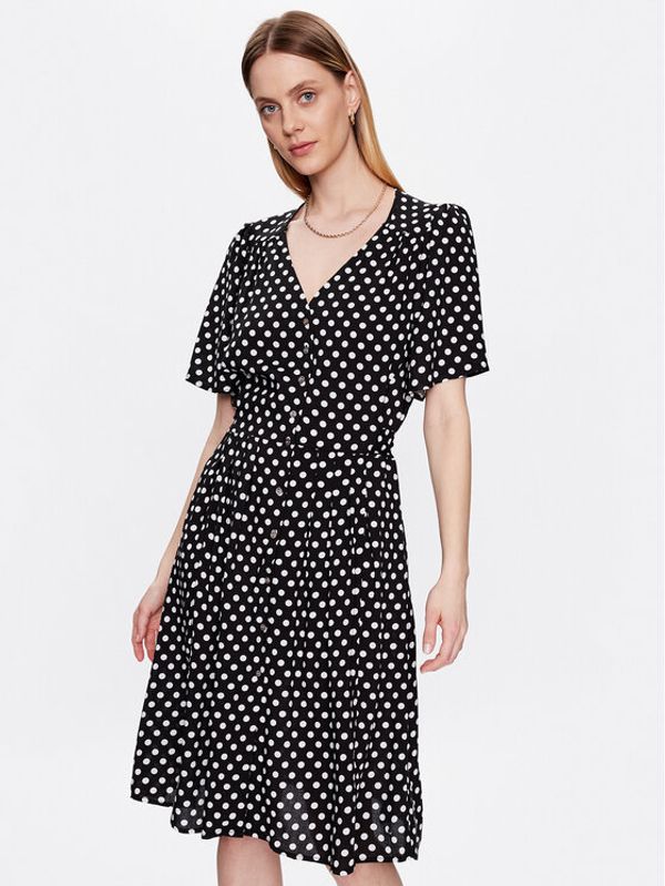 Volcano Volcano Лятна рокля G-Hariet L08331-S23 Черен Regular Fit