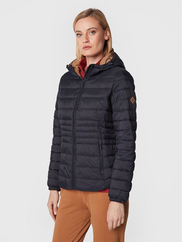 Volcano Volcano Пухено яке J-Lessie L06352-W23 Тъмносин Regular Fit