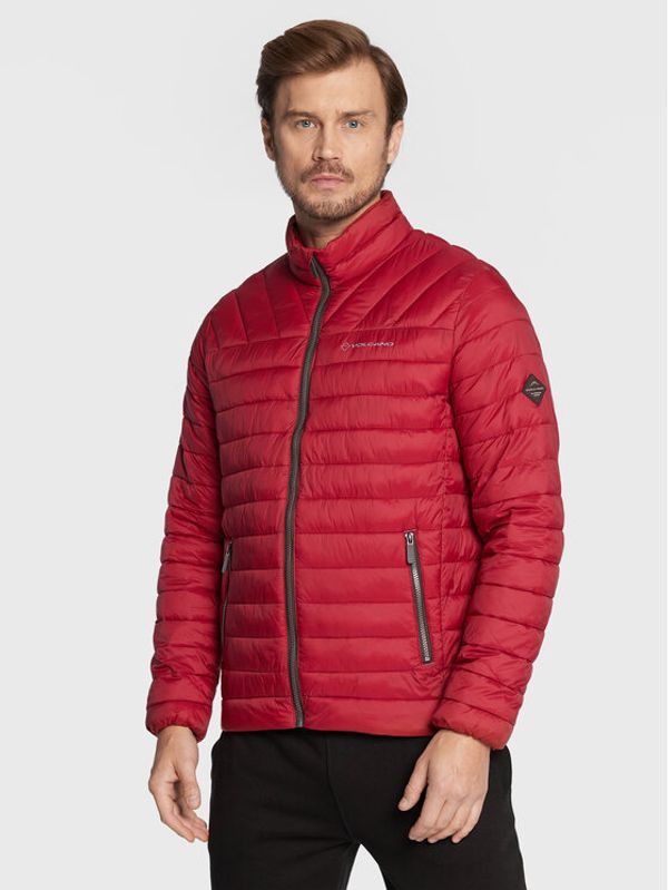Volcano Volcano Пухено яке J-Wickson M06085-W23 Червен Regular Fit
