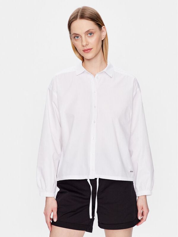 Volcano Volcano Риза K-Avi L09366-S23 Бял Regular Fit