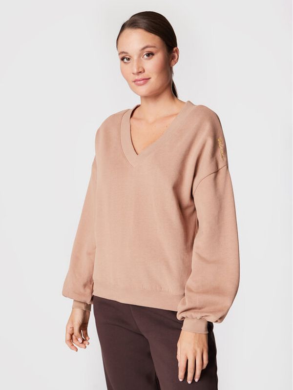 Volcano Volcano Суитшърт B-Kabi L01124-W23 Бежов Oversize