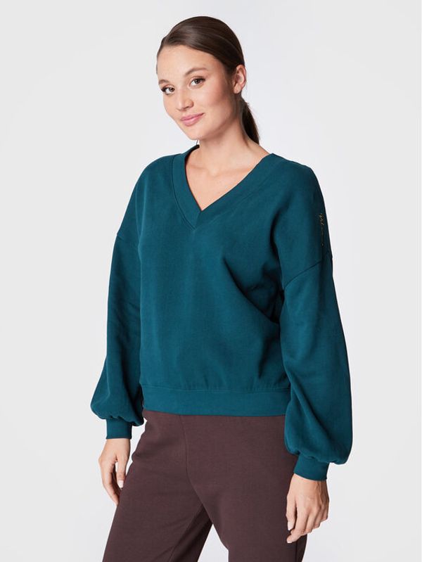 Volcano Volcano Суитшърт B-Kabi L01124-W23 Зелен Oversize