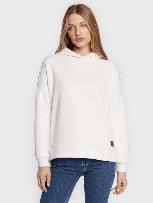 Volcano Volcano Суитшърт B-Sigi L01402-W23 Бял Relaxed Fit