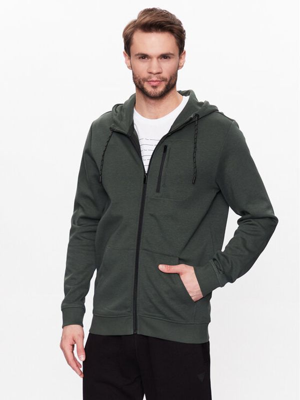 Volcano Volcano Суитшърт Lider M01070-S23 Зелен Regular Fit