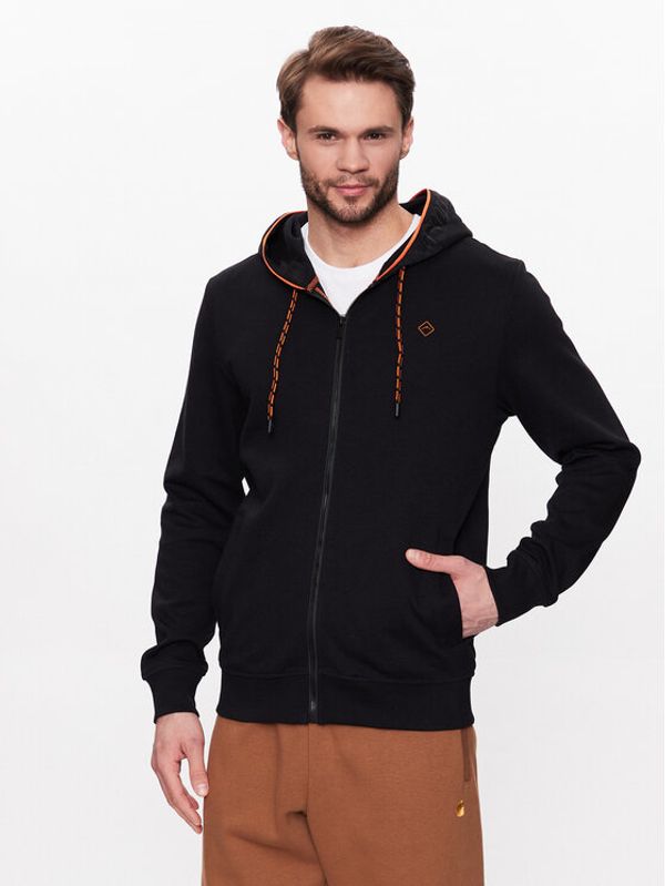 Volcano Volcano Суитшърт Tores M01055-S23 Черен Regular Fit