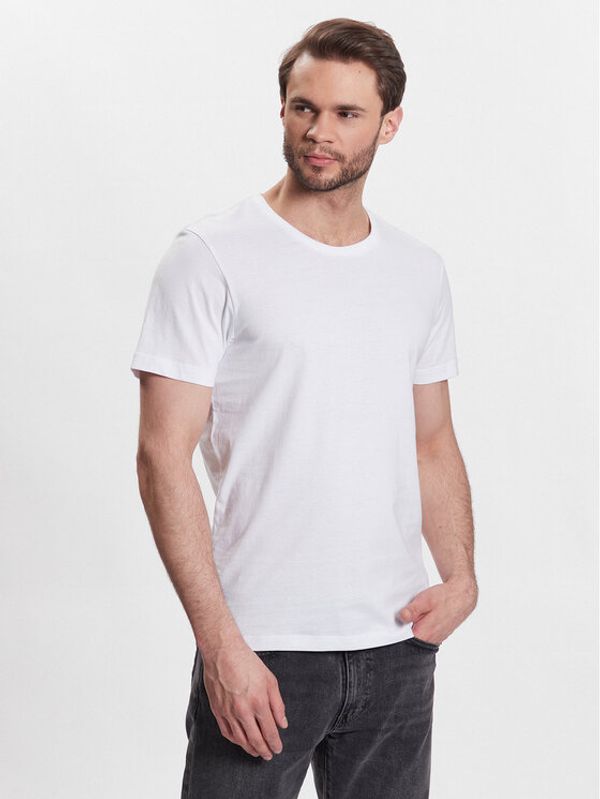 Volcano Volcano Тишърт Basic M02001-S23 Бял Regular Fit