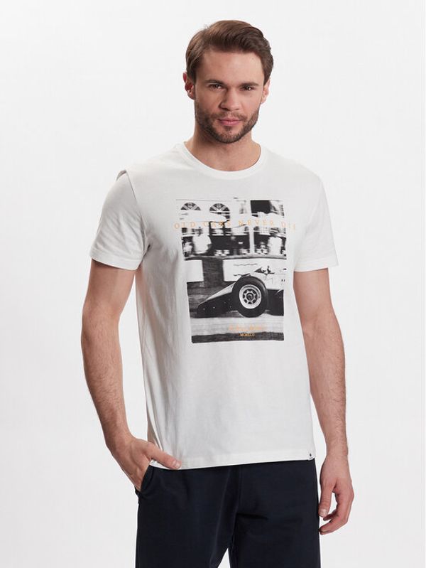 Volcano Volcano Тишърт T-Old M02009-S23 Бял Regular Fit