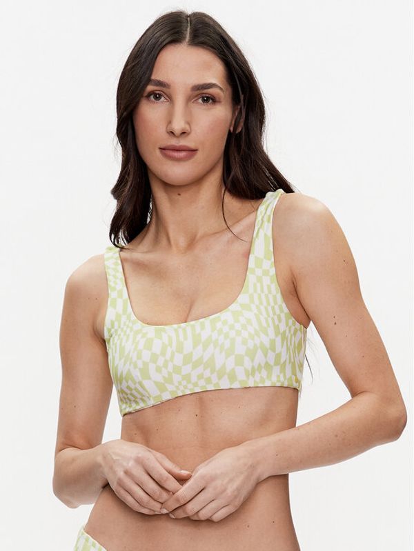 Volcom Volcom Горнище на бански Check Her Out Scoop O1012309 Цветен