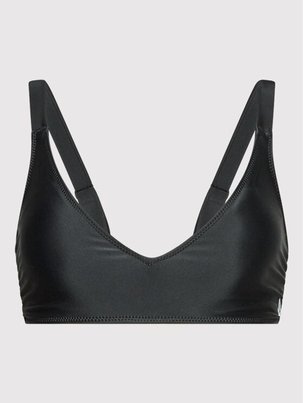 Volcom Volcom Горнище на бански Simply Solid O1012100 Черен