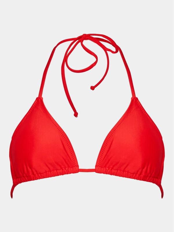 Volcom Volcom Горнище на бански Simply Solid Slide Tri O1412308 Червен