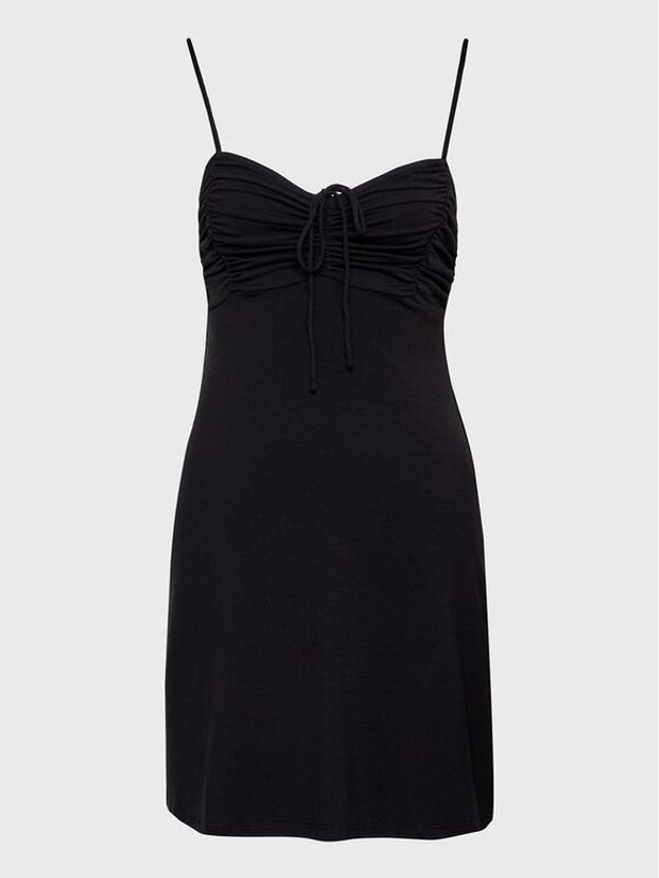 Volcom Volcom Лятна рокля Luvcon B1312301 Черен Regular Fit