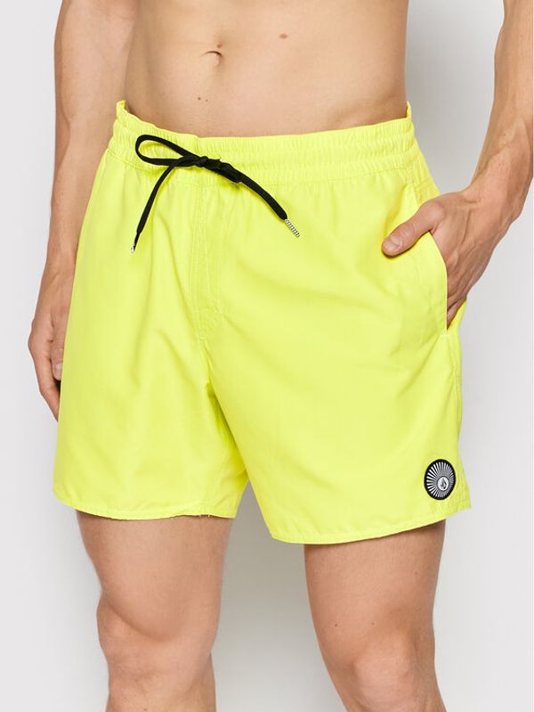 Volcom Volcom Плувни шорти Lido Solid A2512005 Жълт Regular Fit