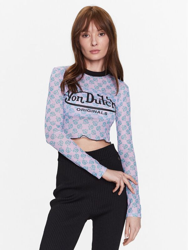 Von Dutch Von Dutch Блуза Akela 6224025 Розов Regular Fit