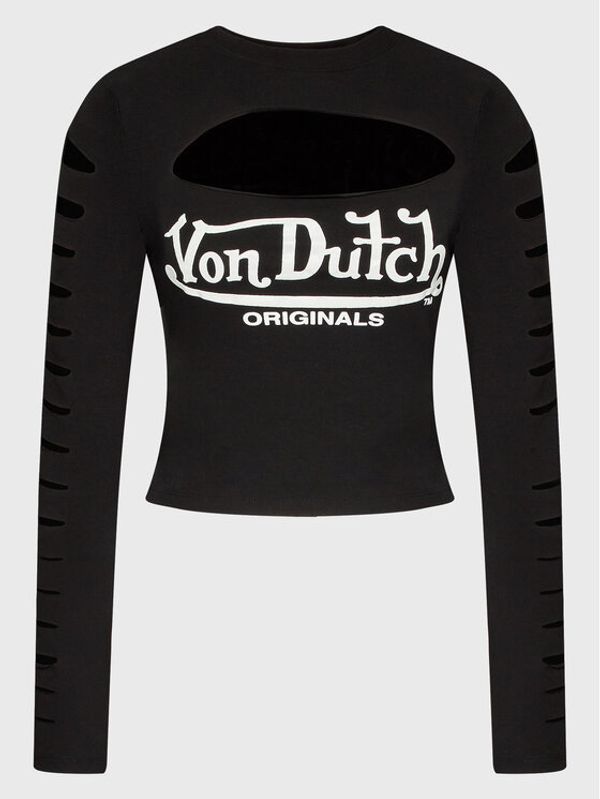 Von Dutch Von Dutch Блуза Alex 6 224 013 Черен Regular Fit