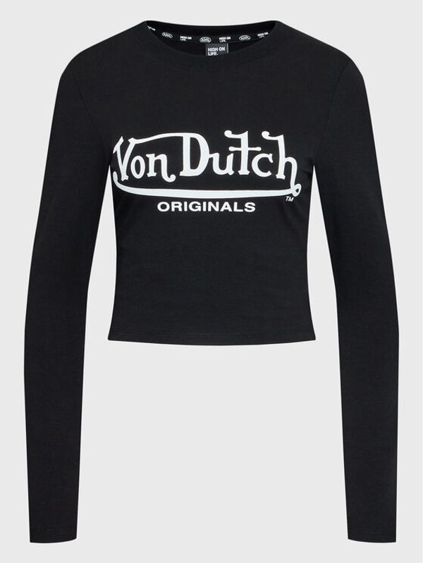 Von Dutch Von Dutch Блуза Blair 6 224 009 Черен Slim Fit