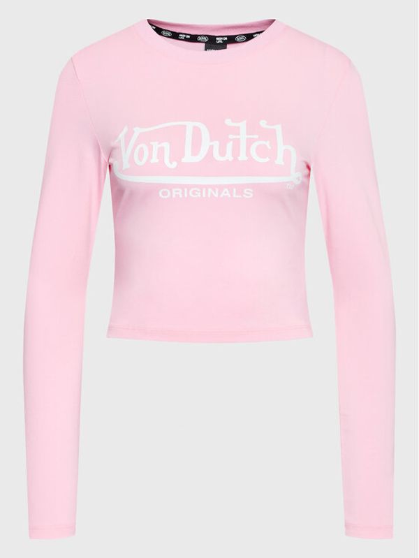 Von Dutch Von Dutch Блуза Blair 6 224 012 Розов Slim Fit
