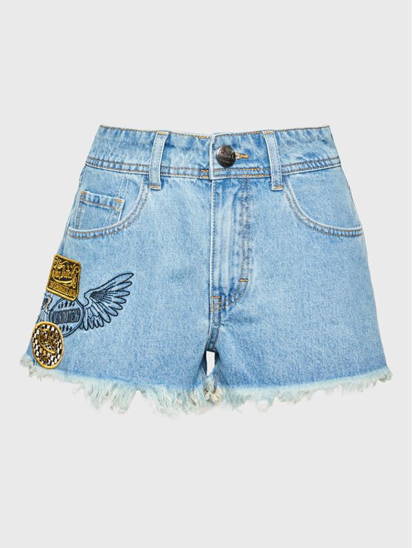 Von Dutch Von Dutch Дънкови шорти Emery 6 210 001 Син Regular Fit