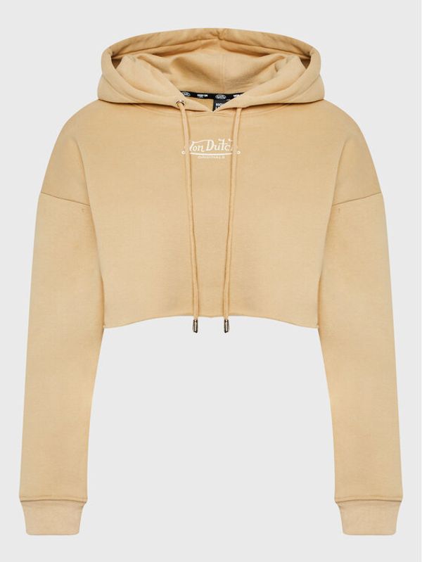 Von Dutch Von Dutch Суитшърт Munja 6 221 032 Бежов Regular Fit