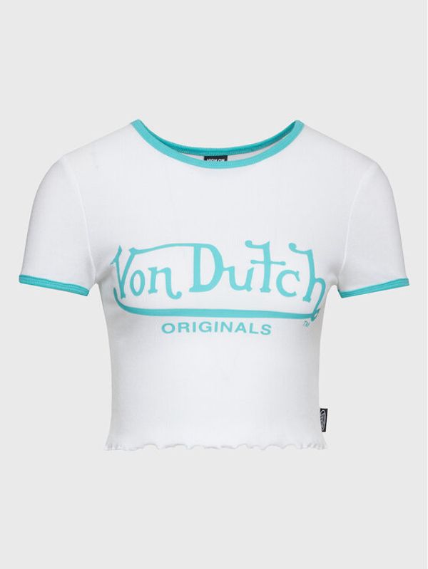 Von Dutch Von Dutch Тишърт Ami 6230070 Бял Regular Fit