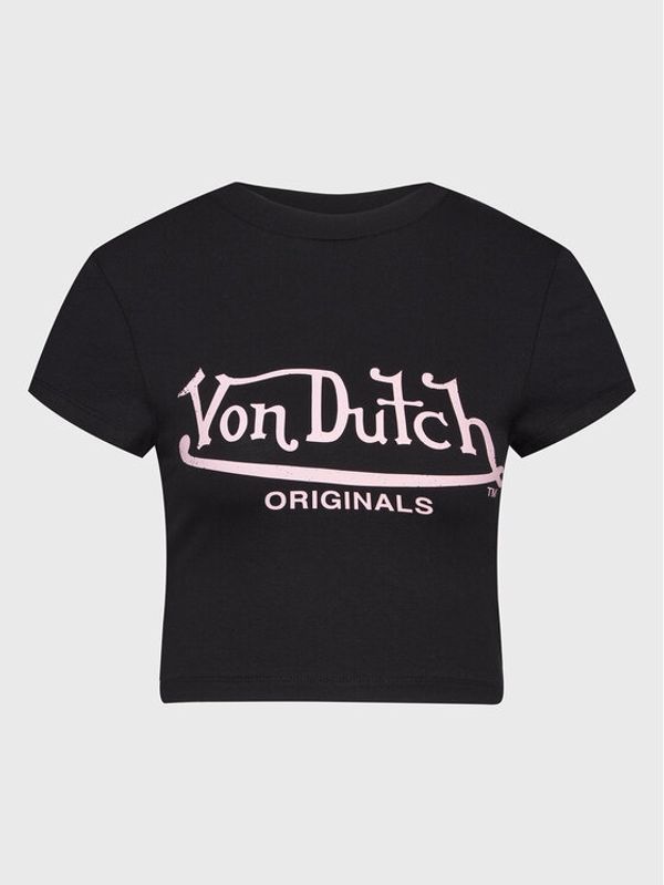 Von Dutch Von Dutch Тишърт Arta 6230058 Черен Regular Fit