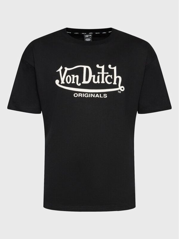 Von Dutch Von Dutch Тишърт Lennon 6 330 059 Черен Regular Fit