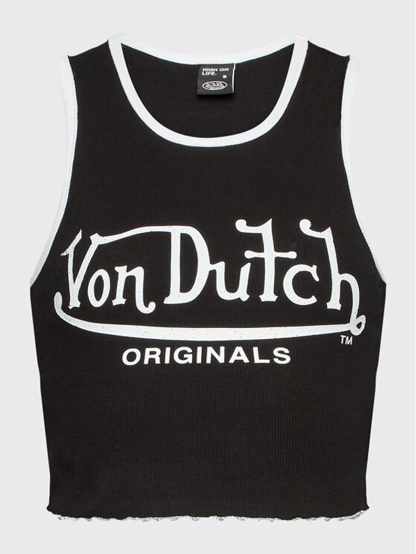 Von Dutch Von Dutch топ Ashley 6 231 048 Черен Slim Fit