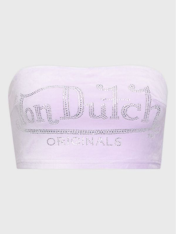 Von Dutch Von Dutch топ Sway 6231070 Виолетов Slim Fit