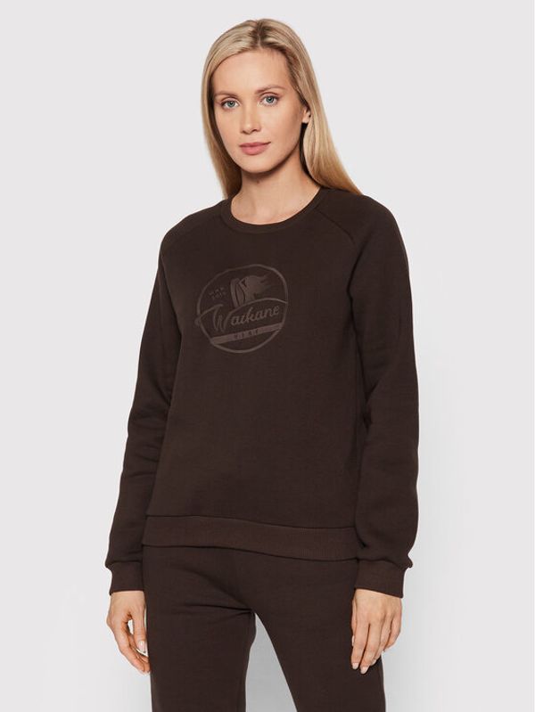 Waikane Vibe Waikane Vibe Суитшърт Choco Кафяв Regular Fit