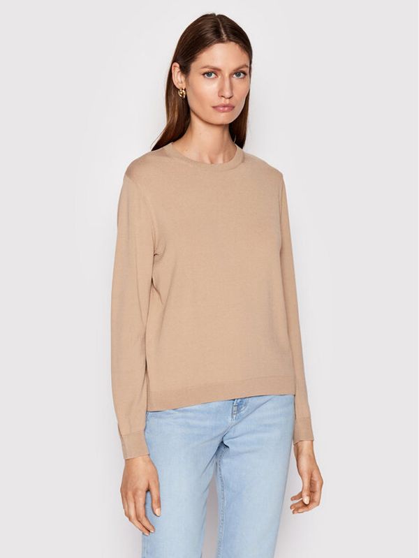Weekend Max Mara Weekend Max Mara Блуза Lince 53660929 Бежов Regular Fit