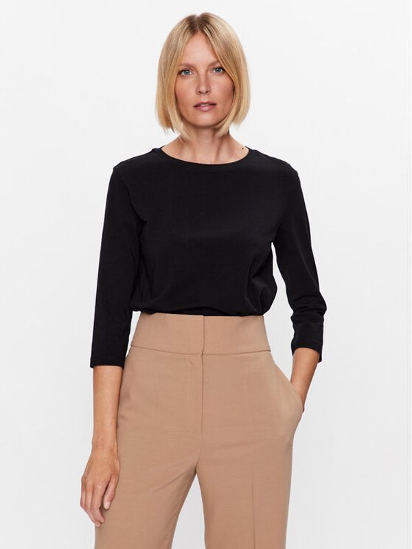 Weekend Max Mara Weekend Max Mara Блуза Multia 23594604 Черен Regular Fit