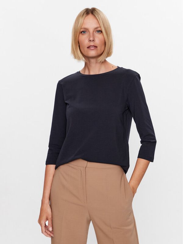 Weekend Max Mara Weekend Max Mara Блуза Multia 23594604 Тъмносин Regular Fit