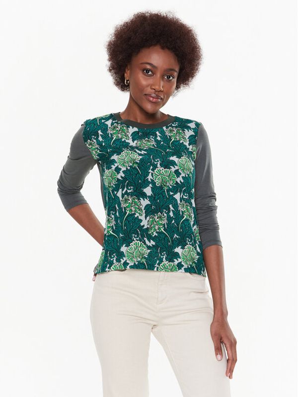 Weekend Max Mara Weekend Max Mara Блуза Pere 23594108 Зелен Regular Fit