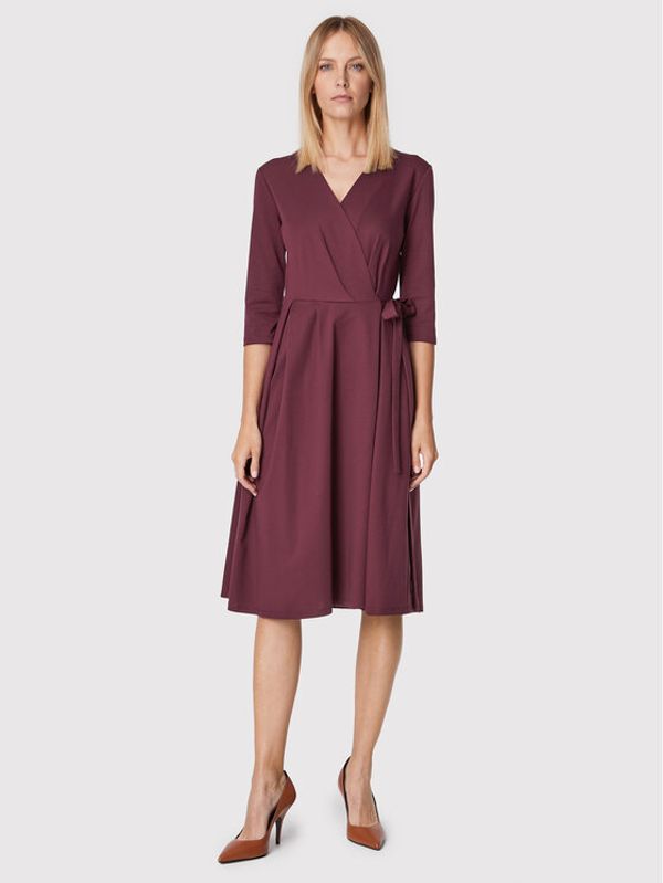Weekend Max Mara Weekend Max Mara Ежедневна рокля Doria 56260829 Бордо Regular Fit