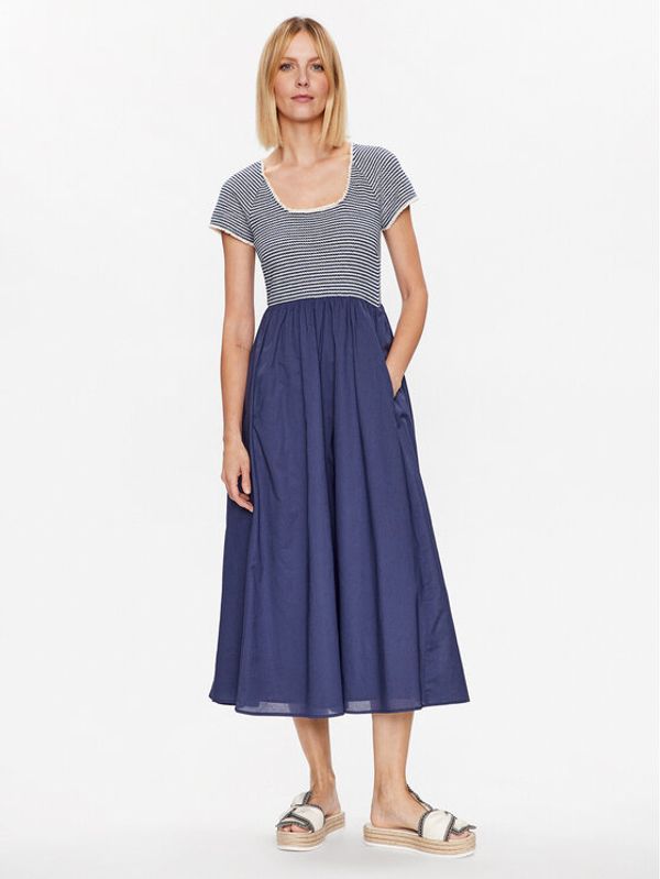 Weekend Max Mara Weekend Max Mara Ежедневна рокля Parole 23562104 Тъмносин Regular Fit